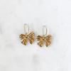 LOU | Golden Bow Statement Earrings