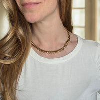 Rectangle Link Necklace