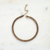 TESS | Curb Chain Anklet
