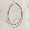 EMMY | Fine Curb & Paperclip Layering Necklace