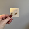 MAREN | Golden Drop Earrings - Mini