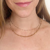 Flower Link Necklace
