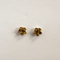 Mini Rose Stud Earrings