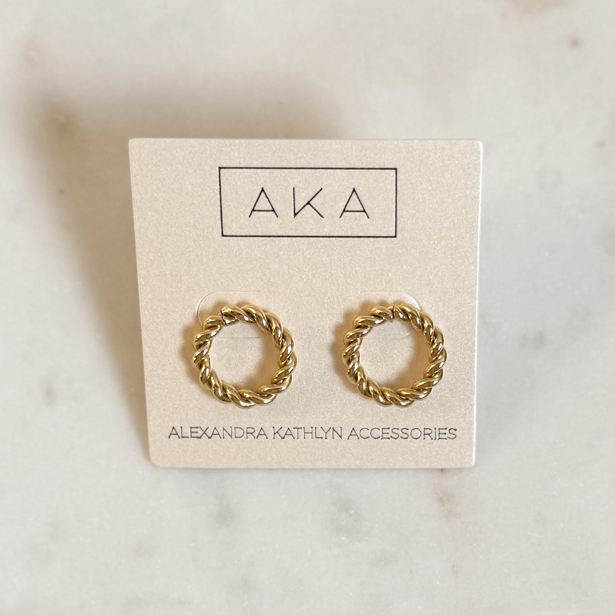 LEVI | Twist Stud Earrings
