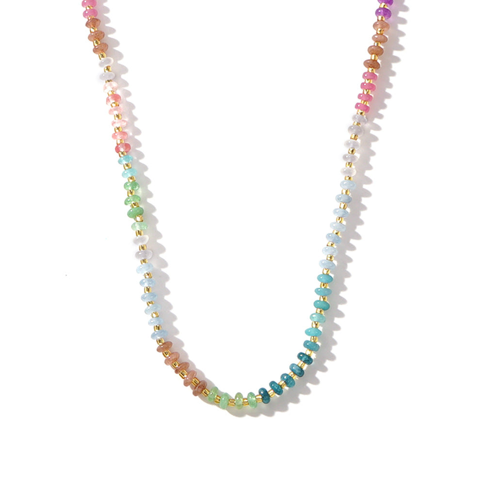 Mutli-Colour Beaded Candy Necklace