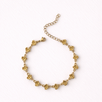 Floral Chain Bracelet