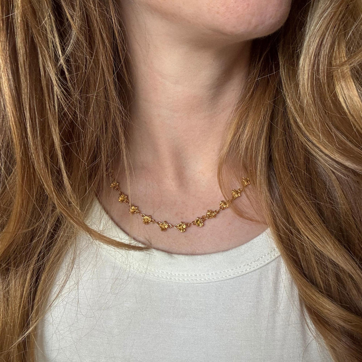 Floral Chain Necklace