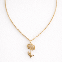 Bloom Simple Flower Necklace