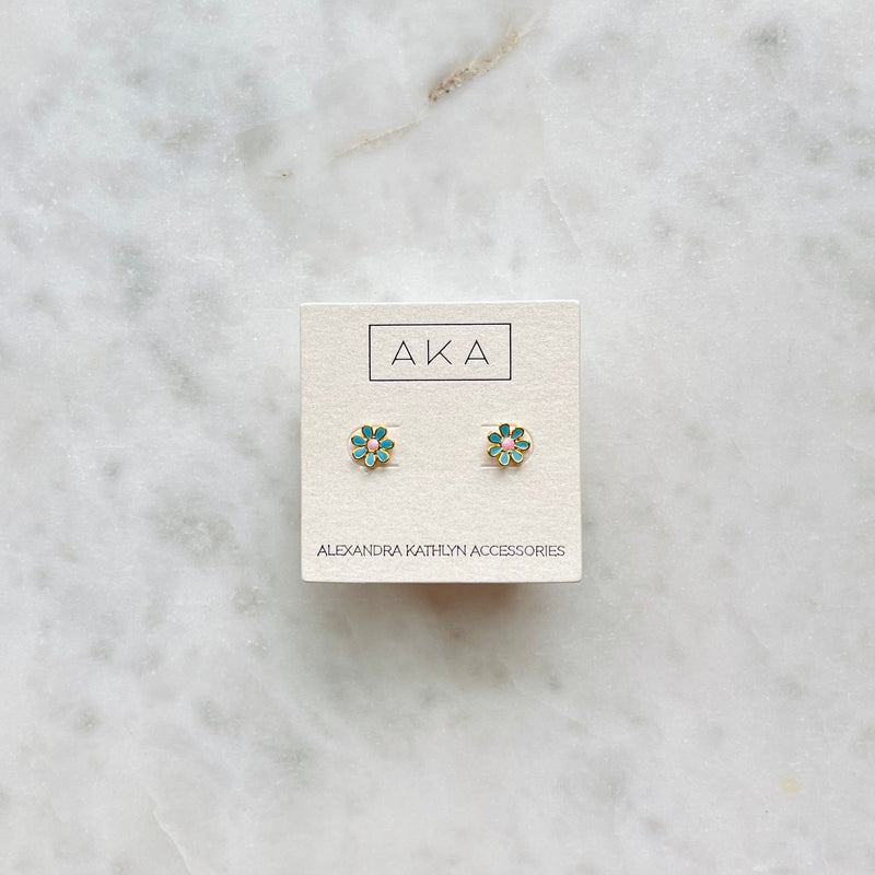 Colourful DAISY Stud Earrings