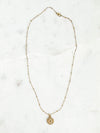 VALE | Gold Sun Satellite Chain Necklace