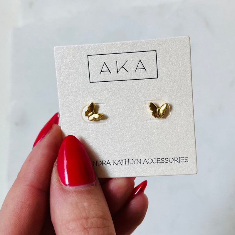 AMARA | Butterfly Stud Earrings