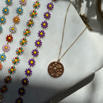 POSY | Wildflower Medallion Necklace