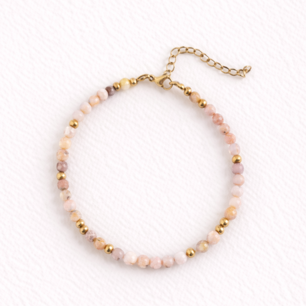 Pink Opal Bracelet