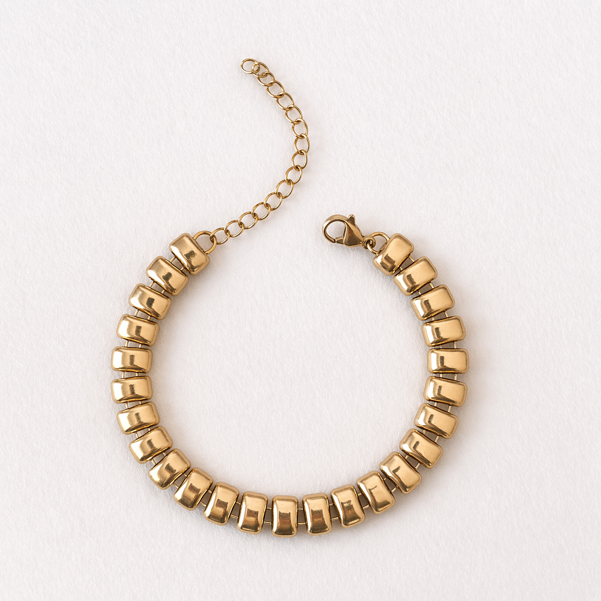 Rectangle Link Bracelet