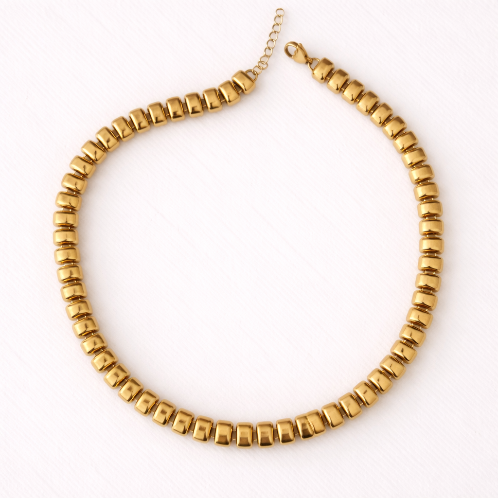 Rectangle Link Necklace