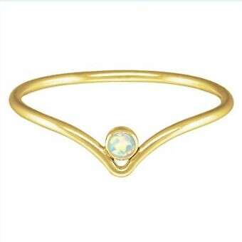 Chevron Stacking Rings [PRE ORDER]