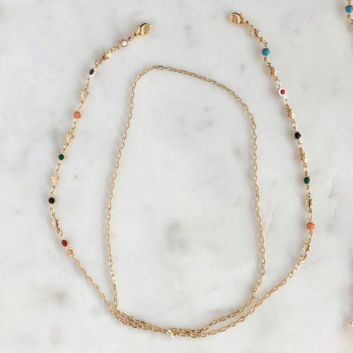 Starburst Mask + (Sun) Glasses Chain
