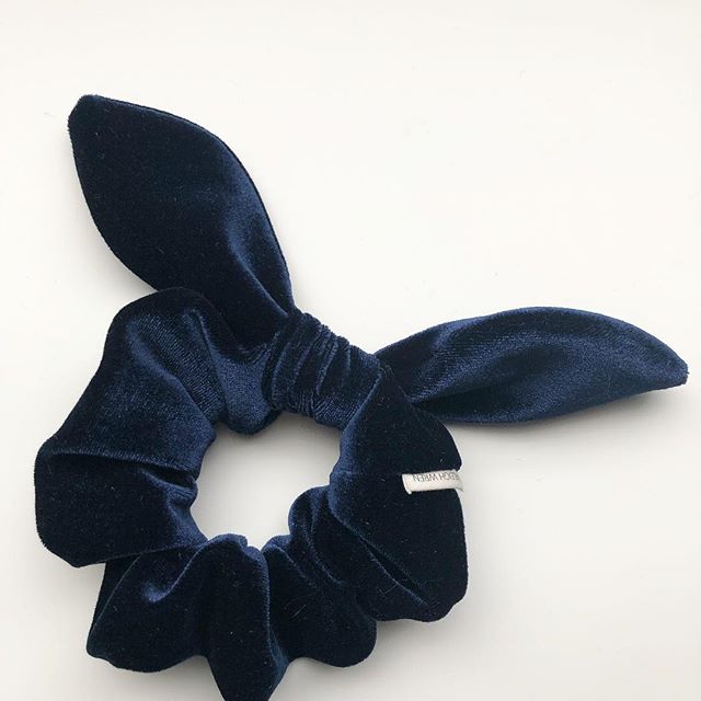 Bunny Ear Scrunchy - Velvet