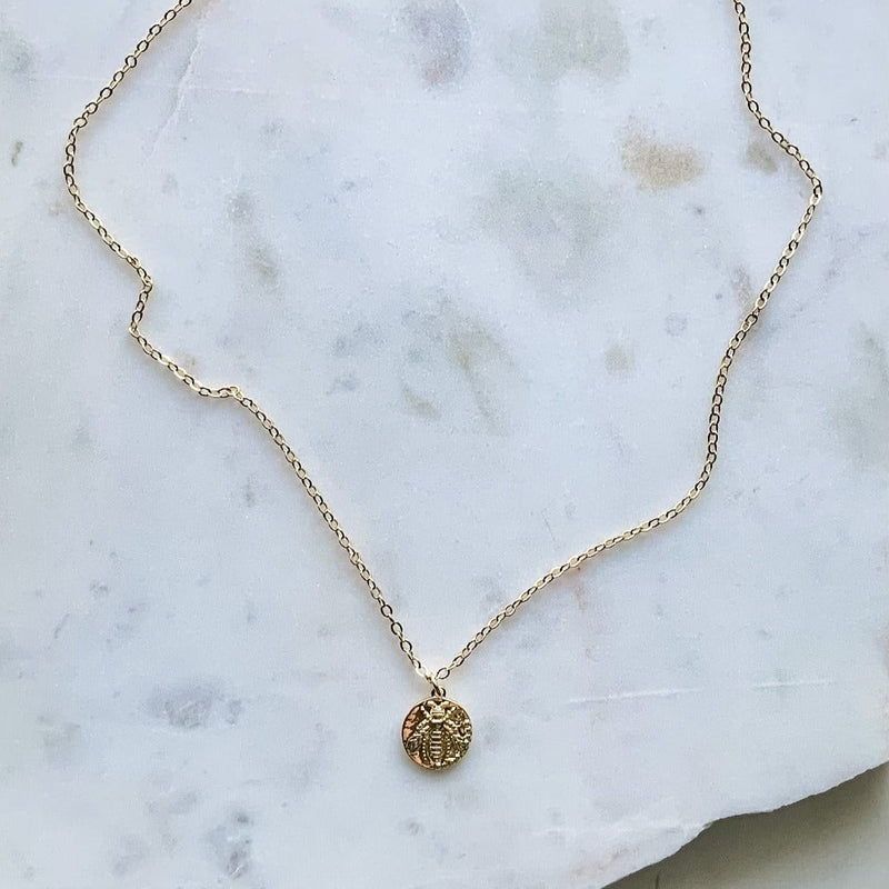 Bee Pendant Necklace [LAST CHANCE]