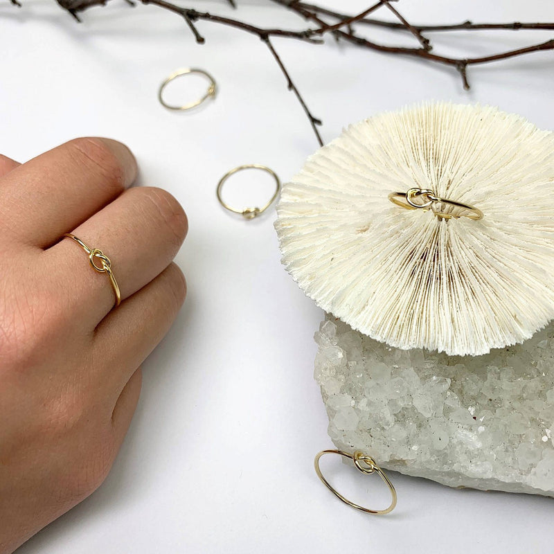 Love Knot Stacking Rings [PRE ORDER]