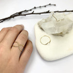 Chevron Stacking Rings [PRE ORDER]