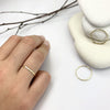 Hammered Stacking Rings [PRE ORDER]