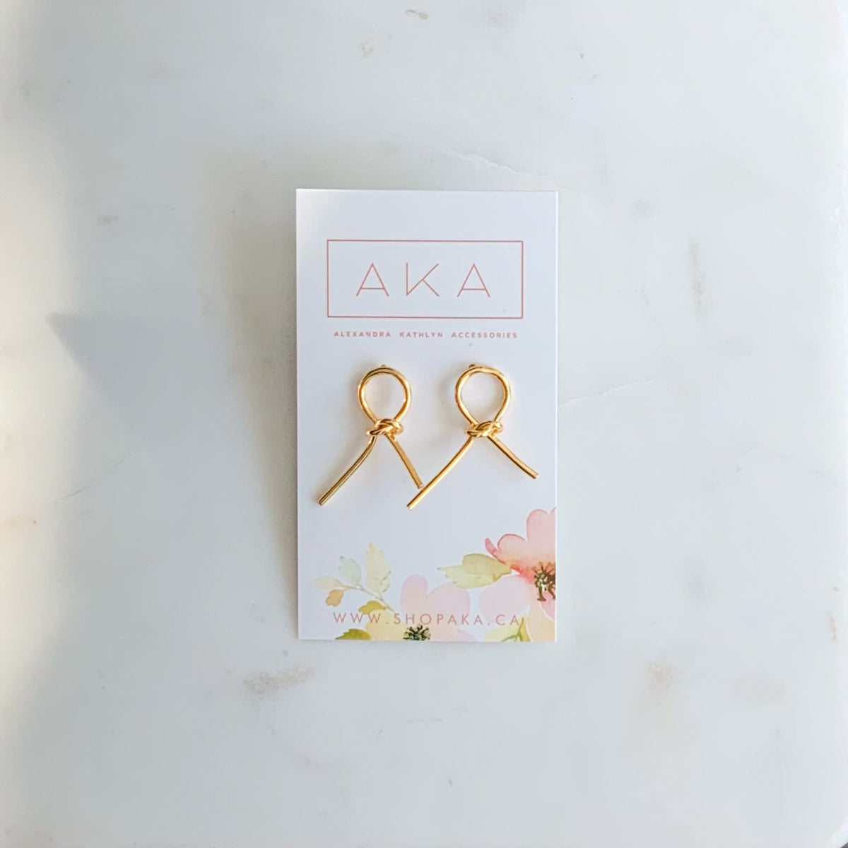 Forget-Me-Knot Earrings [ONE PAIR LEFT]