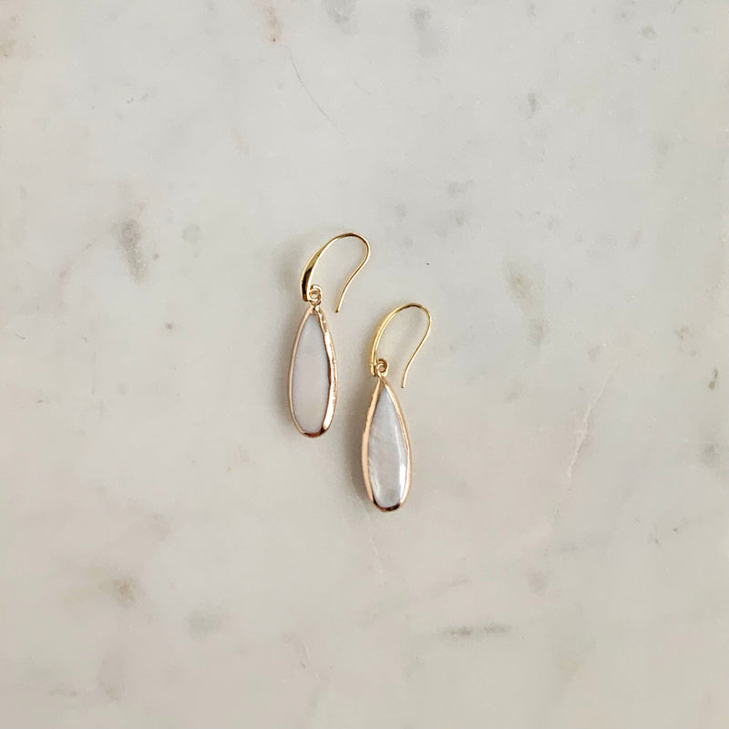 Shell Drop Earrings