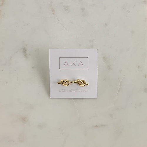 Love Knot Stud Earrings