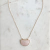The Arc Necklace - Rose Quartz [LAST CHANCE]