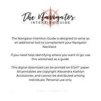 The Navigator Intention Guide