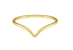 Chevron Stacking Rings [PRE ORDER]