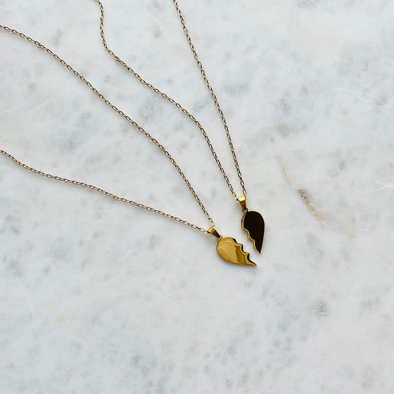 Raya Best Friend Heart Necklace
