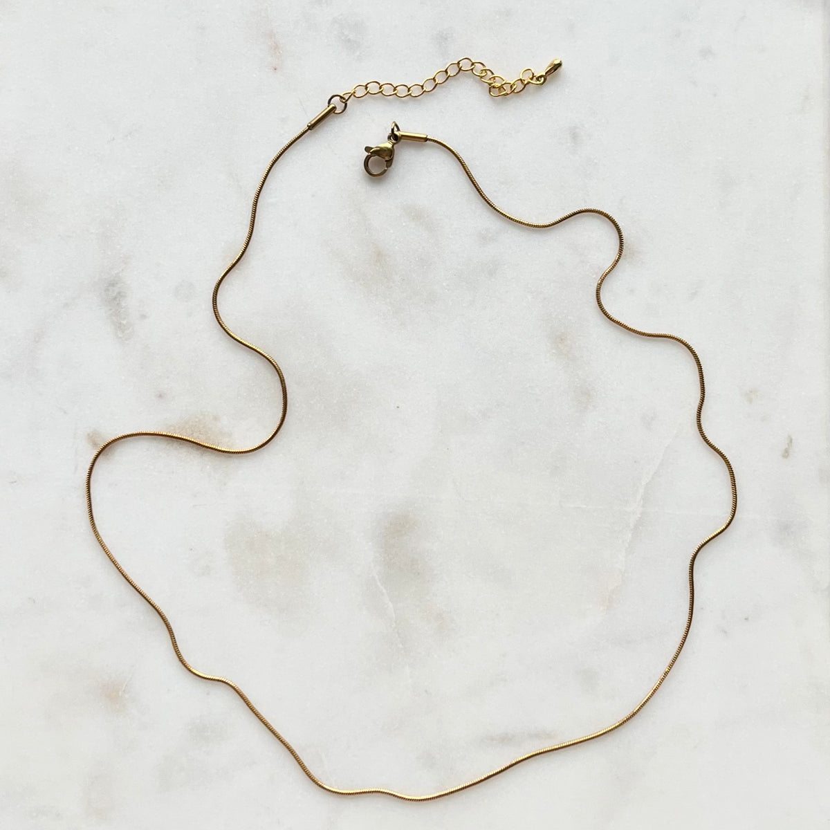 Fine Snake Chain Necklace