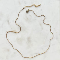 Fine Snake Chain Necklace