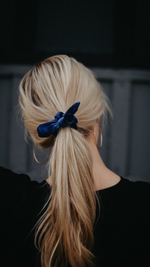 Bunny Ear Scrunchy - Velvet