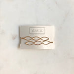 Gold Tri-Hair Pin