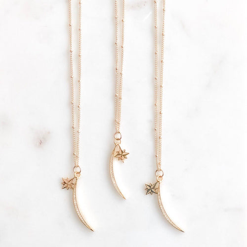 “Shoot for the Moon” Necklace