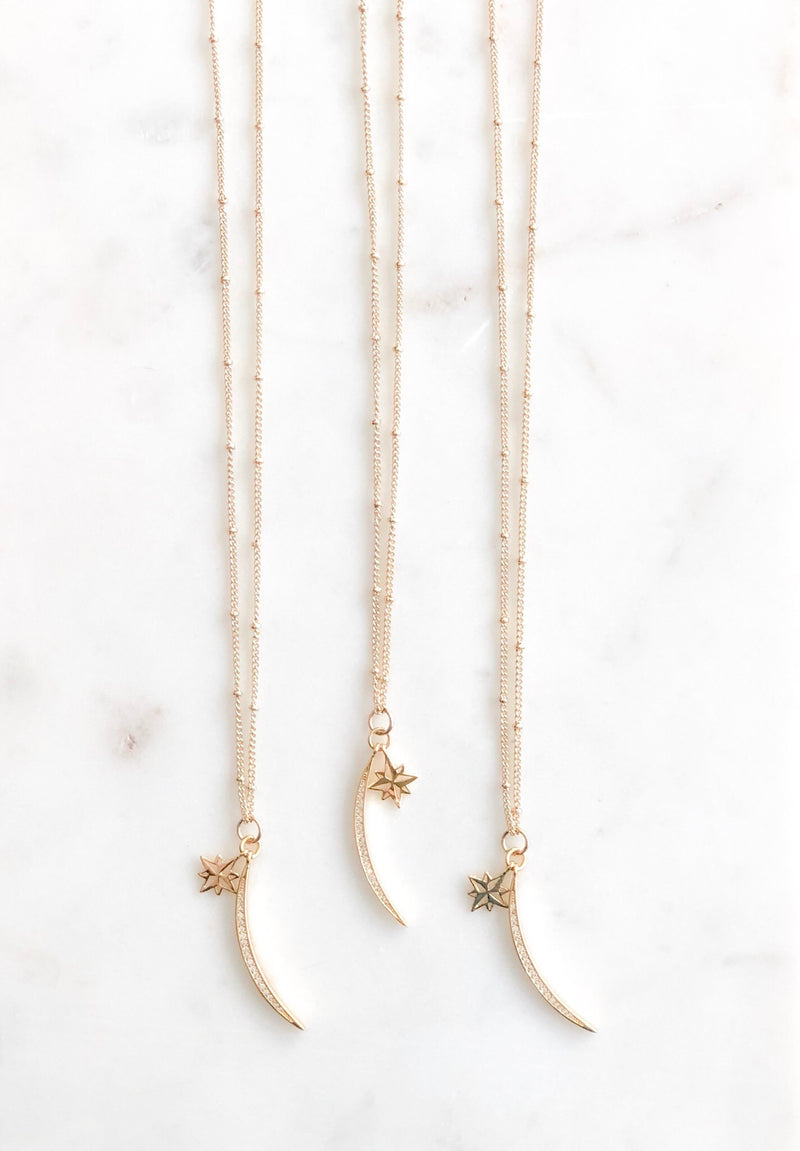 “Shoot for the Moon” Necklace