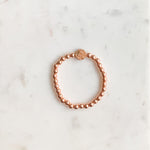 Rose Gold Hematite Druzy Diffuser Bracelet
