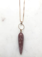 Strawberry Quartz Necklace