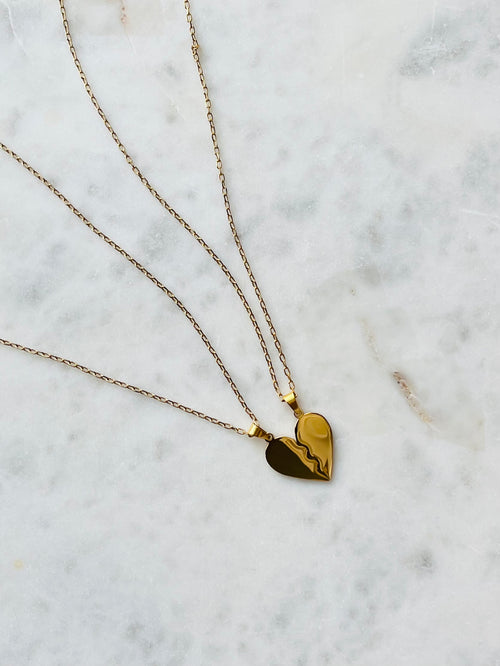 Raya Best Friend Heart Necklace