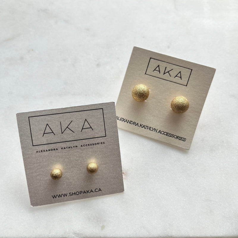 Starburst Stud Earrings - Small
