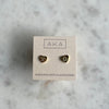 BISOU | XO Heart Stud Earrings [LAST CHANCE]