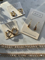 Rae Pearl CZ Earrings