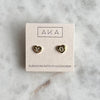 BISOU | XO Heart Stud Earrings [LAST CHANCE]