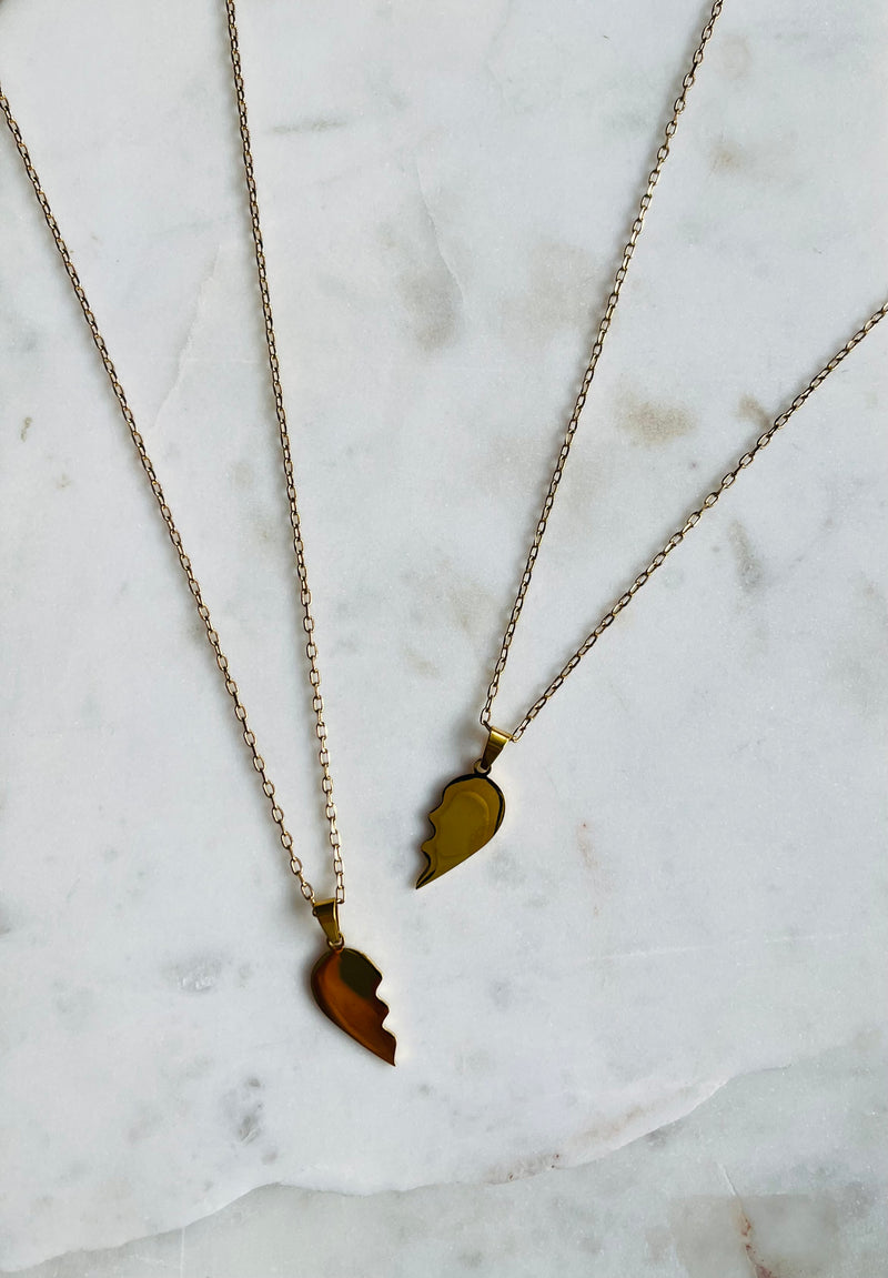 Raya Best Friend Heart Necklace