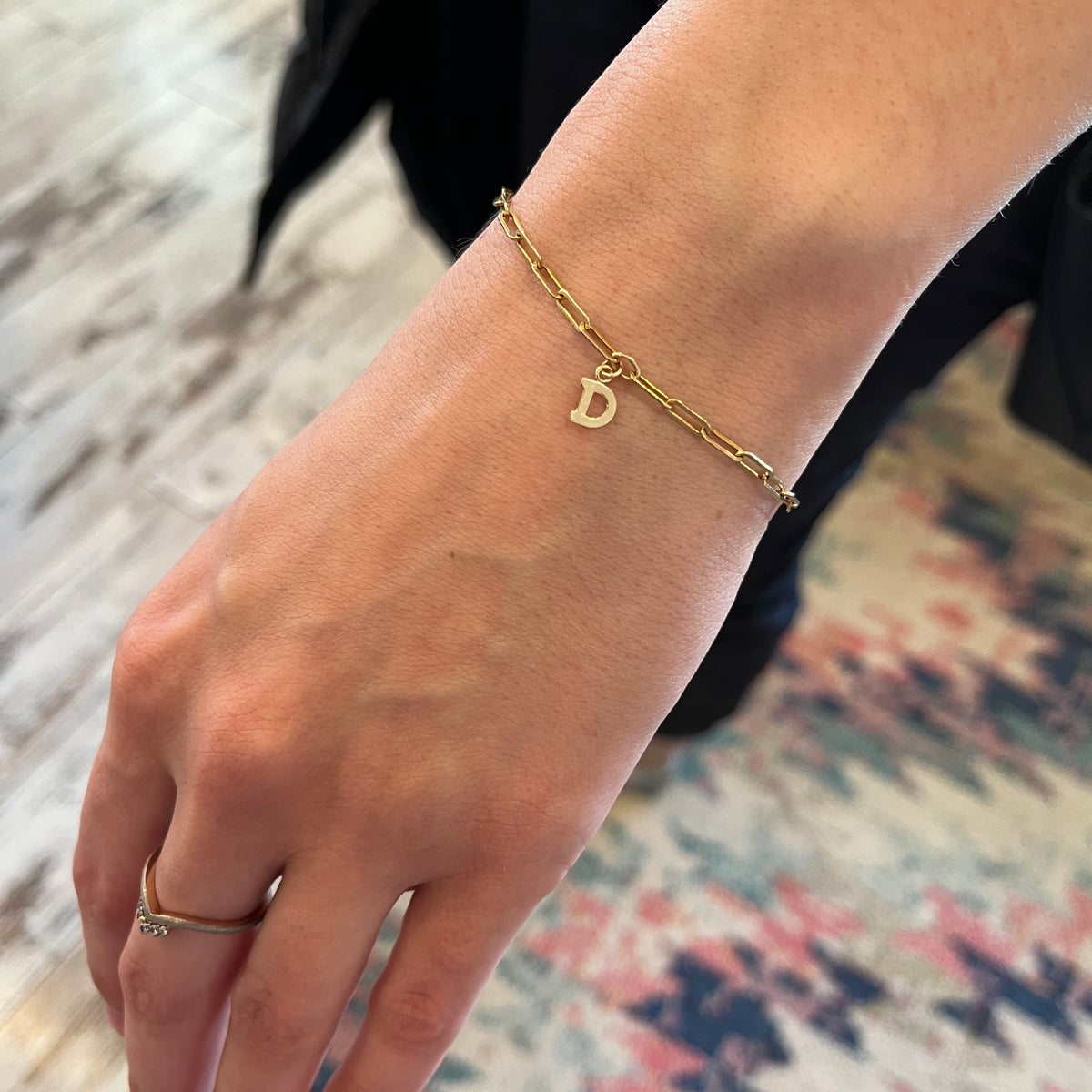 Initial Charms - Luxe Links Varsity Initial Charms