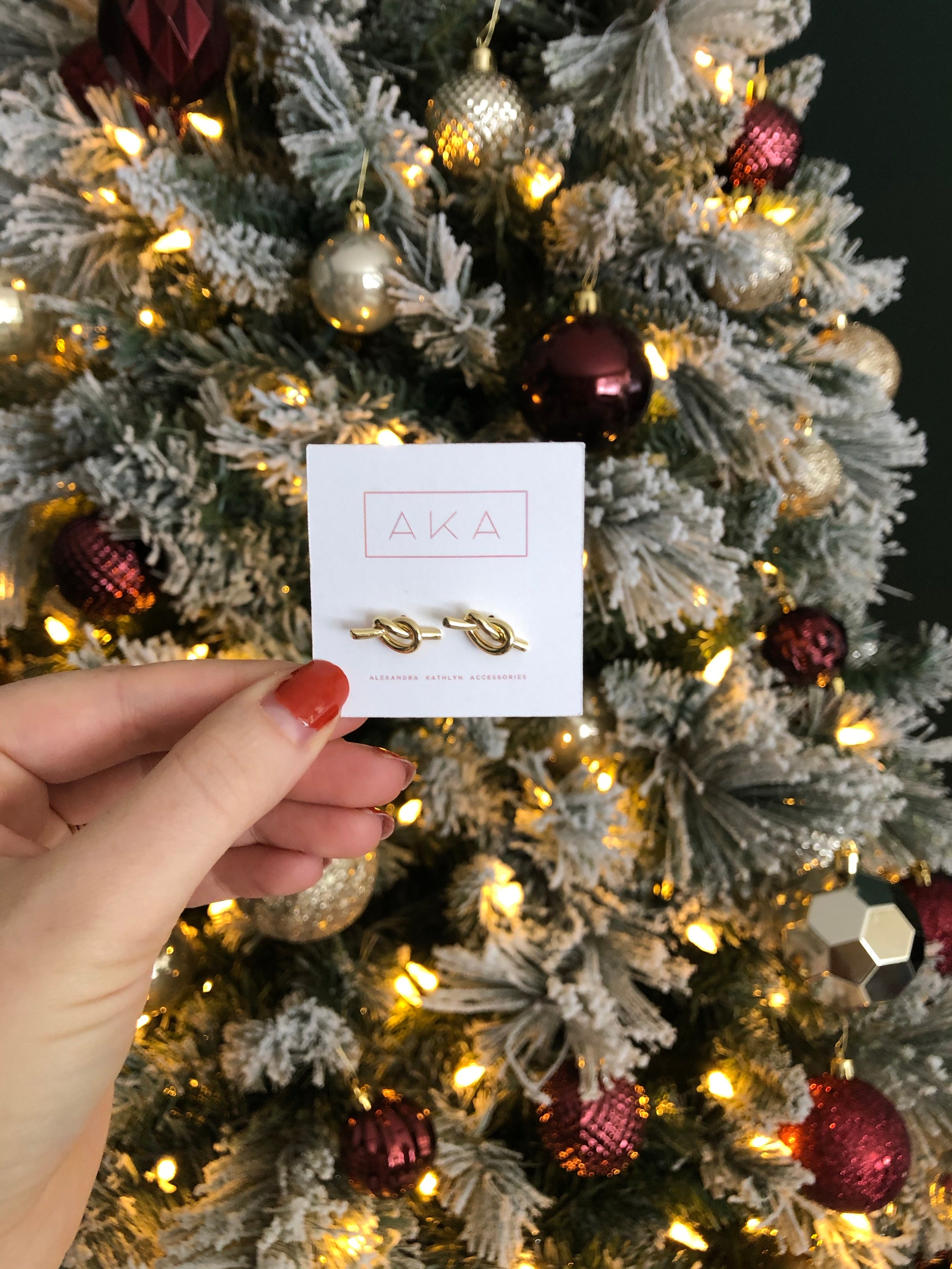 Love Knot Stud Earrings [LAST CHANCE]