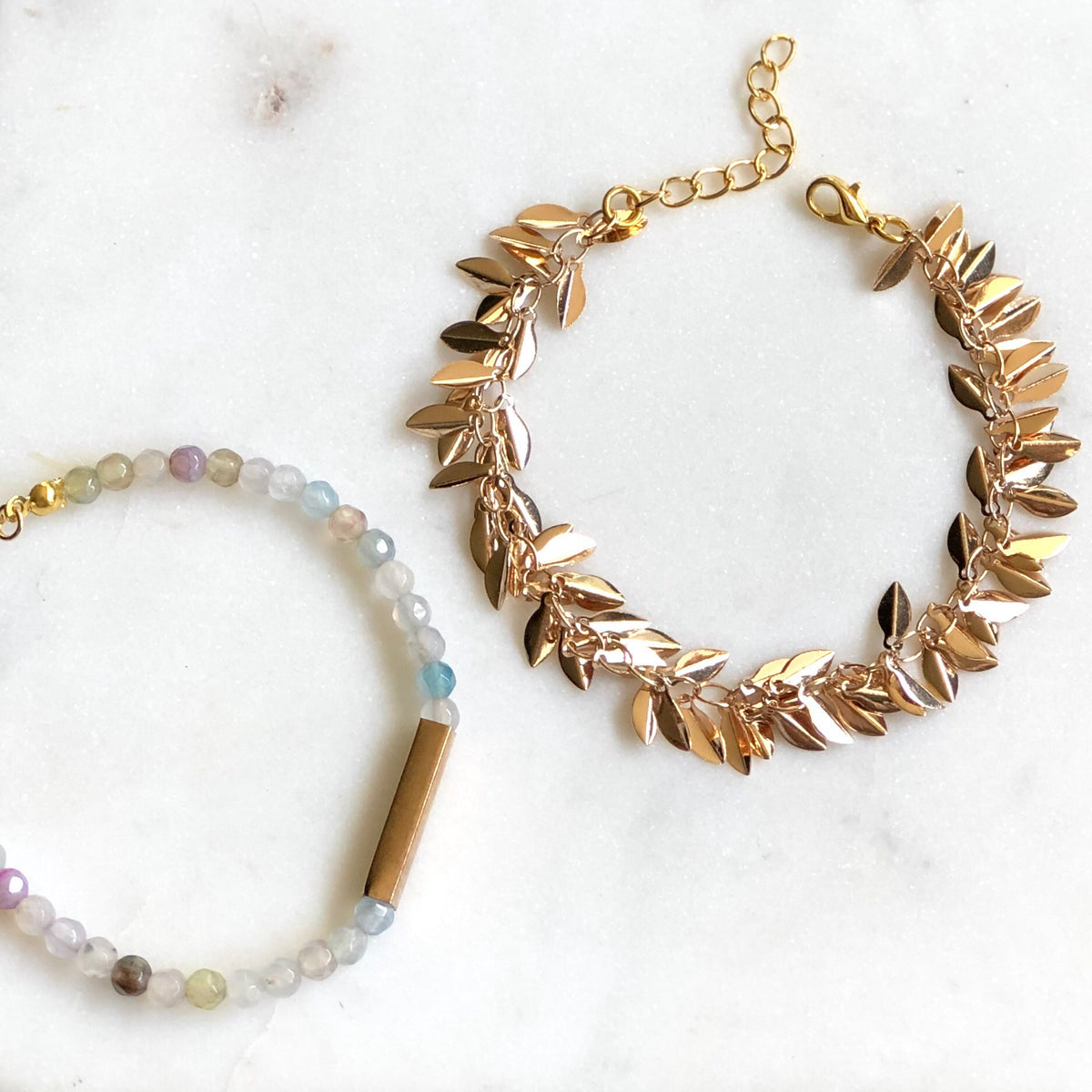 Shimmer Leaf Bracelet [LAST CHANCE]